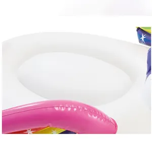 फैक्टरी inflatable राजहंस हंस फ्लोट हवाई गद्दे के साथ अच्छी कीमत inflatable पूल खिलौने पर सवारी