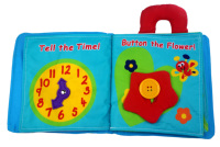 Jouets intelligents pour la sécurité des enfants, livre d'apprentissage 3D pour bébés, vente en gros de jouets pour enfants, livre en tissu pour bébés