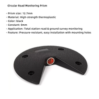 Prisme de chantier pour station totale, instrument de topographie de haute précision pour la mesure routière, accessoire de mesure routière
