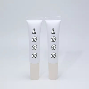<b>Plastic</b> Squeeze Lip Balm Tubes Empty Soft <b>Packaging</b> Custom Logo Lip Oil Lipgloss Lip Gloss Tube Screw Cap Hot Stamping - Product Image 1