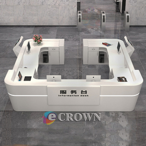 <strong>Registration</strong> Design <strong>Good</strong> Quality Pu Leather Modern Vip Strip Register Table Kiosk bar Shop Kiosk bar OEM - Product Image 3