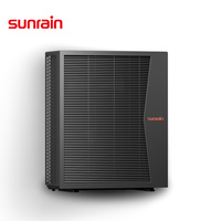 Sunrain R290 18kW Source d'air Full DC Inverter EVI Chauffage Refroidissement et DHW Chauffe-eau A +++ WIFI APP Pompe à chaleur monobloc