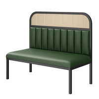 Meubles de restaurant modernes en acier inoxydable : Combinaison table, chaise et canapé avec support de massage au design circulaire pour la restauration