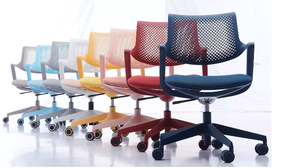 Silla de Oficina Ejecutiva Giratoria Ajustable con Elevación, Ergonómica, de Malla, Moderna - Product Image 4