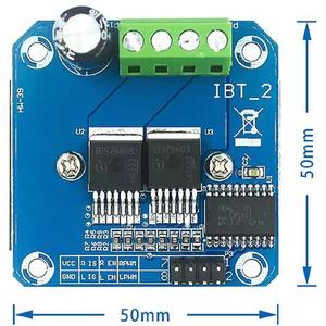 Module de commande de refroidissement semi-conducteur à limitation de courant 43A <span class=keywords><strong>BTS7960</strong></span>, module de commande de moteur intelligent pour voiture électrique <span class=keywords><strong>BTS7960</strong></span> - Product Image 5