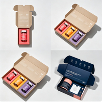 Boîte d'expédition postale en carton ondulé avec logo personnalisé imprimé, haut de gamme, portable, gaufrée, avec fermeture à languette