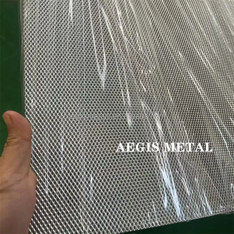 Rete metallica espansa in titanio/schermo in lamina di titanio/foglio di anodo elettrolitico in rete metallica con foro diamantato