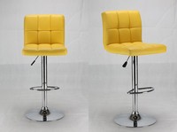 Tabouret de bar pivotant réglable en velours de style contemporain pour usage commercial, idéal pour bar à domicile, extérieur, salon ou atelier