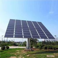 Tracker solaire personnalisé avec entraînement pivotant ou actionneur linéaire suivre le soleil automatiquement, système de suivi solaire à double axe