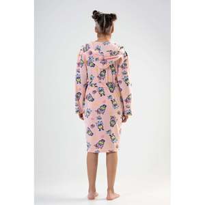 Robe en polaire pour filles Landy, manches longues, imprimée, douce et confortable, vêtements de nuit, peignoir - Product Image 1