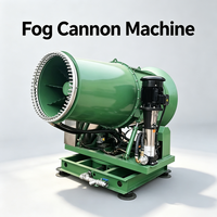 Canon à brouillard pour la pulvérisation de brume à l'échelle des microns, contrôle de la poussière pour la construction et la démolition