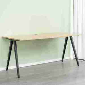 Thiết Kế Hiện Đại Bằng Gỗ Top Đen Cơ Sở Văn Phòng Bàn Nội Thất Hiện Đại Văn Phòng Điều Hành Bàn Máy Tính Bàn - Product Image 1