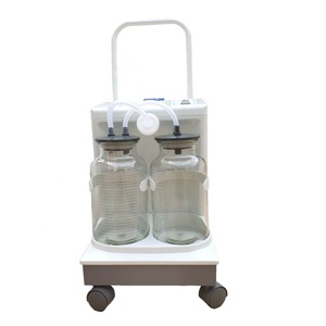 Aspirador de esputo para el hogar, aparato de succión eléctrica, máquina de succión médica, precio Ce, 3 años, bomba de pistón sin aceite, clase II - Product Image 1