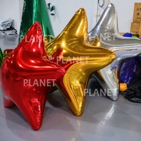 Grande sphère miroir en PVC réfléchissant pour publicité commerciale, balle miroir hermétique, ballon miroir de disco