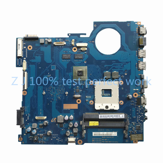 For Samsung RV411 Laptop Motherboard HM55 BA92-07395A BA92-07395B BA41-01425A GeForce 315M 512MB DDR3 100% Tested Fast Ship