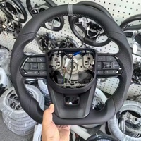 Accessoires de voiture Volant en cuir de transfert d'eau pour Toyota Hilux Land Cruiser Yaris LC300 Volant de voiture de sport