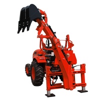 Hot Selling 3 Point Hitch Tractopelle Mini Excavator pour la vente en gros