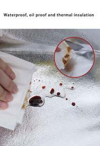 Sac à lunch isotherme en aluminium non tissé avec logo personnalisé, sacs thermiques chauds et froids - Product Image 5