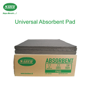 แผ่นดูดซับอเนกประสงค์ พรีเมียม เซเบอร์ ยูนิเวอร์แซล 200 สีเทา สำหรับดูดซับน้ำมัน สารละลาย น้ำยาหล่อเย็น กรด และสารเคมีอื่นๆ - Product Image 4