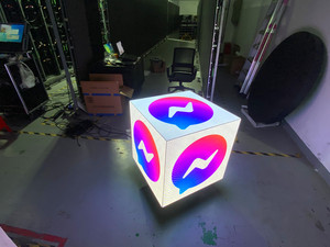 Pantalla LED Publicitaria Comercial Personalizada, Pantalla LED Cúbica para Interiores, Cubo <span class=keywords><strong>Rubik</strong></span> P2 - Product Image 4