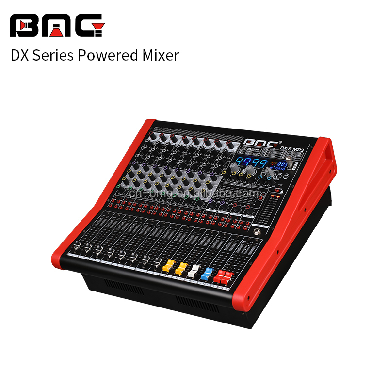 BMG DX-8 MP3 Power Mixer - 650W Amplifier with USB Audio