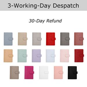 गर्म नए 17 रंग का बड़ा स्फिटानो प्रिंट लेदर आयोजक बजट प्लानर ए 6 बाइंडर, सम्मिलित और डैशबोर्ड उपलब्ध - Product Image 3