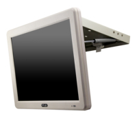 Monitor LED de 17 Pulgadas para Techo de Autobús, Monitor de Techo con un Solo Entrante AV para Autobús