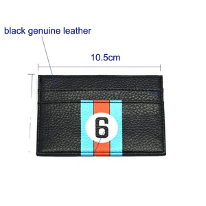 Tarjetero Personalizado con Logotipo, 7 Ranuras, Pequeño, de Cuero Genuino, para Tarjetas de Visita - Product Image 2