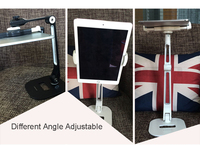 Support universel pliable à Rotation de 360 ° 4-13 pouces, pour tablette PC, Support de téléphone portable, Base métallique, pour paresseux, x205d