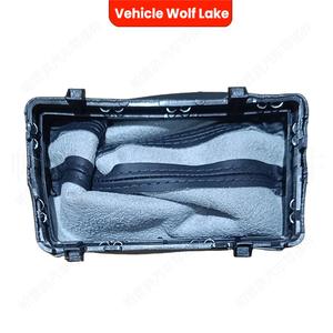 Poignée de levier de vitesse automatique en cuir intégrée pour Audi A4 S4 B8 Allroad Quattro Avant 2008 2012 - Product Image 3