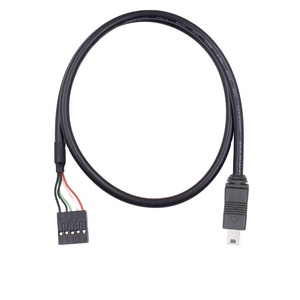 Индивидуальный кабель-переходник Mini USB или USB 2.0 A (штекер) на XH JST PH2.0 (4-контактный разъем) для печатных плат, тип Dupont - Product Image 2