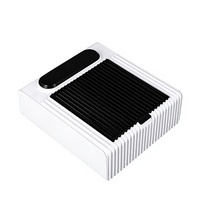 Aspirateur à ongles haute puissance 80W avec logo personnalisé, contrôle de vitesse, faible bruit, collecteur de poussière BQ-858-1, filtre intégré