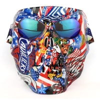 BAOBAO sport Motocross lunettes ombre personnalisée Protection polarisée moto moto lunettes masque usine en gros