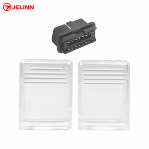 OBD2 nhựa trong suốt nhà ở OBD 2 bao vây và OBDII nam kết nối với chân thẳng - Product Image 2