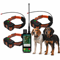 Collier GPS pour animaux de compagnie ESEEK à profil bas, suivi VHF 15 km, conception étanche IP68, personnalisable OEM pour solutions spécifiques aux races