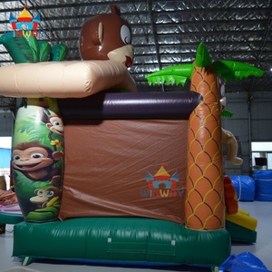 2025 New Jungle Monkey Inflatable nhà bị trả lại, thương mại PVC trẻ em nhảy lâu đài cho Đảng - Product Image 5