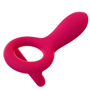 <b>Remote</b>-<b>controlled</b> 10-frequency vibration V-shaped double-ring sperm-locking <b>vibrator</b>, desensitizing vibration sperm-locking - Product Image 4