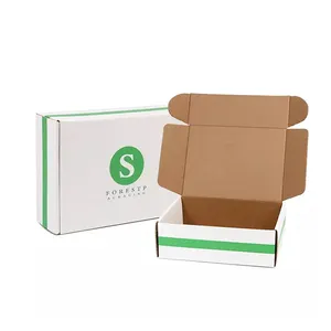 定制豪华化妆品回收彩色印刷标志包装小纸盒