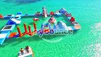 Vente chaude d'équipements de jeux aquatiques gonflables, parc aquatique flottant gonflable, parc aquatique gonflable à vendre