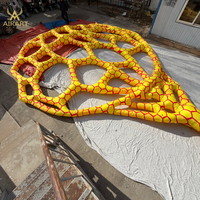 Ballon géant gonflable en forme de couronne sur le thème de la forêt tropicale, taille personnalisable, pour décoration de boîte de nuit, fête ou parc