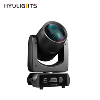 Projecteur de Scène Mobile LED Mini 200W RGBW pour Soirées et DJ, Faisceau Disco Contrôlé DMX, Vente en Gros