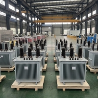 Transformador de Distribución Sumergido en Aceite S13 S20 S22 con 380V Trifásico, Núcleo CRGO Sellado, Dyn11, Cobre Aluminio, Baja Pérdida, Silencioso