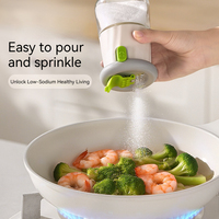 Bocaux doseurs de cuisine pour usage domestique – Récipients à sel multifonctionnels pour le contrôle et la portionnement des assaisonnements