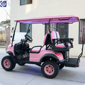 Voiture de golf électrique tout-terrain 4 places CAMP pour le tourisme, batterie lithium 72V, Club Car - Product Image 4