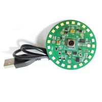 Module de caméra USB mp 5mp 30fps AF FF MF, lecteur gratuit, avec micro numérique intégré, commande tactile LED, Plug and play