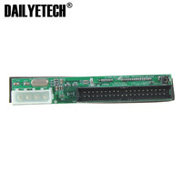 DAILYETECH 7 + 15P Hembra SATA SSD HDD Disco duro a IDE 3,5 ''Tarjeta adaptadora convertidora macho de 40 pines