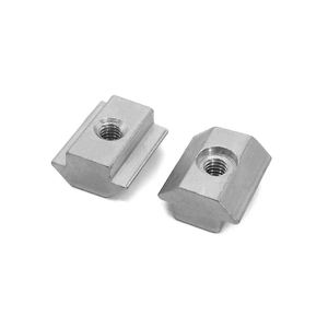 Din Standard M4/M5/M6 Fente de fixation rapide 8 Écrou coulissant en acier au carbone M5 zingué pour profilés à rainure en T - Product Image 6