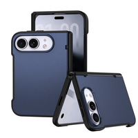 Nouvelle coque de téléphone légère et magnétique pliable en TPU+PC avec charnière à rétraction automatique, protection militaire 360° pour Fold
