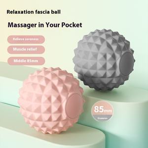 A buon mercato all'ingrosso grande 85mm Silicone Fascia palla Unisex per il rilassamento muscolare Yoga <span class=keywords><strong>Fitness</strong></span> meridiano collo spalla massaggio ai piedi - Product Image 1