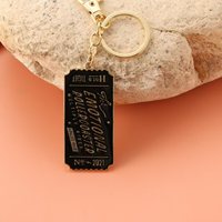 Porte-clés tendance en métal émaillé personnalisé pour la santé émotionnelle et psychologique, vente en gros